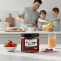 Complément alimentaire OEM/ODM/OBM, gommes multivitaminées de qualité supérieure, soutien immunitaire, gommes multivitaminées