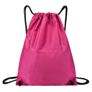 Mochila con Cordón de Nylon 420D Impermeable, Bolsa Deportiva de Poliéster con Cordón y Logotipo Personalizado, Venta al Por Mayor 2026 - Product Image 1