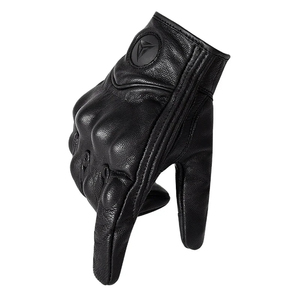 Guantes de Motocicleta de Cuero para Ciclismo Todoterreno, Guantes Deportivos de Carreras, Guantes de Moto Personalizados de Alta Calidad - Product Image 2