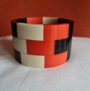 Pulseras de Resina Estilo Herencia, Diseño Legado, Acabado Liso, Precio de Fábrica al por Mayor - Product Image 4
