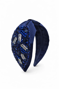 Bandeau artisanal de luxe pour le jour du match, fabriqué en Inde - Product Image 3