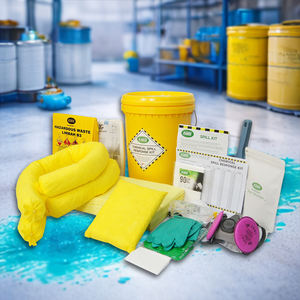 Kit de Respuesta a Derrames Químicos de 30L con Caja Transparente para Refinerías Petroleras, Plantas Petroquímicas e Industria del Gas, Líquidos Peligrosos - Product Image 3