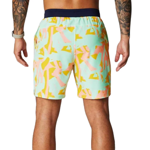 กางเกงบาสเก็ตบอลตาข่ายลายพรางสำหรับเด็กและผู้ชาย แบบสั่งทำพิเศษ สองชั้น ขนาด 5 นิ้ว ผลิตจากโพลีเอสเตอร์ พิมพ์ลายแบบซับลิเมชั่นคุณภาพสูง - Product Image 6