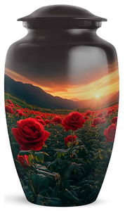 Wholesale Metal Cremation Urns for Adult Human Ashes Modern Design Funeral Supplies Casket <b>Memorial</b> <b>Keepsake</b> - Product Image 4