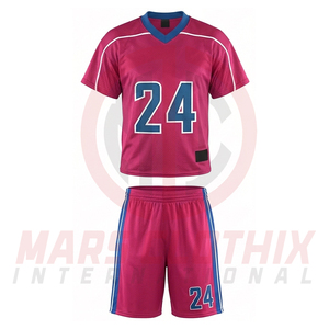 Conjunto de Uniforme de Lacrosse Sublimado con Impresión Personalizada, Jersey y Pantalones Cortos Deportivos Transpirables que Absorben la Humedad para Entrenamiento Unisex - Product Image 2