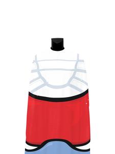 Cape de coupe professionnelle PRO, couleur personnalisable, pour coiffeur et barbier, modèle Cherry 11 PRO Cape - Product Image 2