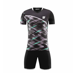 Adult Men's Soccer Uniforms Polyester Breathable Quick Dry Sublimation <b>Design</b> Custom OEM <b>Service</b> - Product Image 1