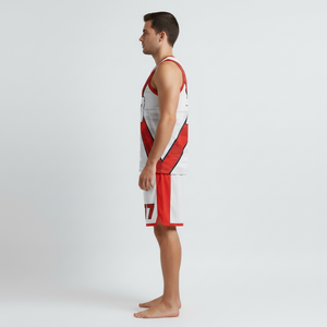 Ensembles d'uniformes de basketball unisexes personnalisés en gros – Professionnels, respirants, séchage rapide, confortables, grandes tailles, protection UV, été - Product Image 3