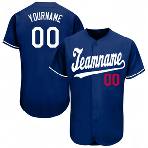 Uniforme de Béisbol Deportivo de Alta Calidad con Logotipo Personalizado, Ligero y Transpirable, Conjunto de Uniforme de Equipo, Jersey de Béisbol OEM - Product Image 5
