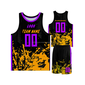 Maillot de basketball personnalisé et abordable 100 % polyester, imprimé sur mesure, sans manches, respirant, grande taille, anti-humidité - Product Image 5