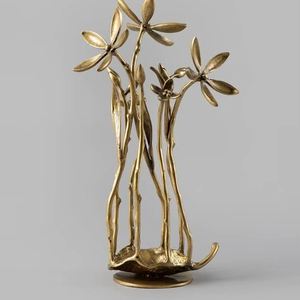 Classic Aluminum <b>Table</b> <b>Top</b> Centerpiece Stylish <b>Decorative</b> Item For Wedding Reception Dining <b>Table</b> And Gifting Use - Product Image 1