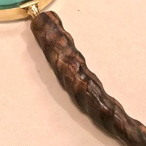 Lupa de cuerno de búfalo natural curvado hecha a mano, forma natural, imitación de arte antiguo por Curio Craft - Product Image 5