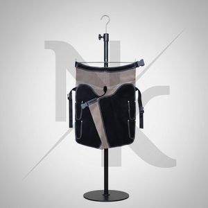 Nuevas llegadas: Chaps de cuero genuino de lujo para herradores, duraderos, de larga duración, delantal para el recorte de pezuñas con cierre de hebilla, productos ecuestres. - Product Image 5