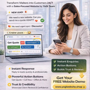 Conception UI/UX professionnelle et développement web réactif pour les entreprises modernes - Product Image 1