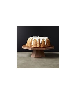 Eco Friendly Handmade Wooden Cake Stand Made Solid Hardwood Modern Antique Design for Sustainable Dessert Display Catering - Product Image 1