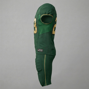 Conjunto Completo de Uniforme de Fútbol Americano Sublimado Personalizado para Hombre Adulto, de Alta Calidad, Transpirable, de Malla Corta, que Absorbe la Humedad, para Verano - Product Image 5