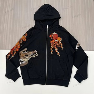 Sudadera con Capucha Unisex Y2K Colorida 100% Algodón Ecológico con Estampado de Letras Hip Hop, Corte Regular, Estilo Harajuku Gótico, Sudadera con Capucha de Alta Calidad - Product Image 2