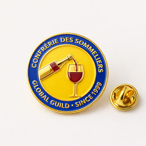 Pin de Solapa Personalizado al por Mayor con Logotipo de Grano de Café, de Aleación de Zinc Bañado en Oro, Detalle Escultural Premium, Fabricado en Vietnam, OEM Offset - Product Image 4