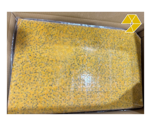 Pure IQF Frozen Passion Fruit With Seeds Cube 1kg Natural Yellow Vietnam Passion Fruit Frozen Passion Fruit For Juice Processing - Product Image 1