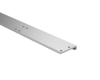Boîtier de châssis RDEKONO 3U en aluminium extrudé anodisé argenté avec connecteurs à trous, support arrière de cabinet, flans avant, sous-châssis
