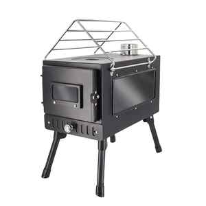 Table de foyer extérieur moderne Skies Trader au gaz naturel avec écran anti-étincelles, chauffage 10000-14999 BTU pour barbecue de jardin - Product Image 5