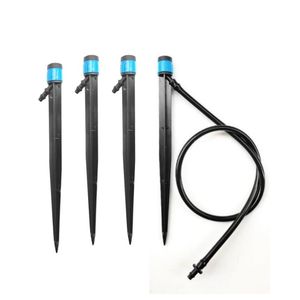 Goutteur empilable réglable de 28 cm pour plantes en pot, émetteur d'irrigation goutte à goutte à débit stable, goutteur à insérer au sol en forme de flèche pour serre, économie d'eau - Product Image 6