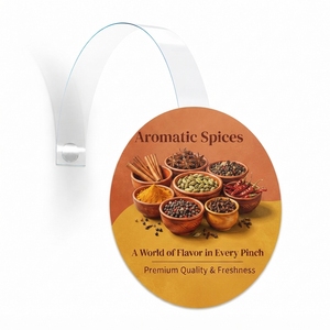PVC Food Grade Convenient Retail <b>Shelf</b> Hanging Dangler Supermarket Advertising Promotional Display Sign for Product Marketing - Product Image 3