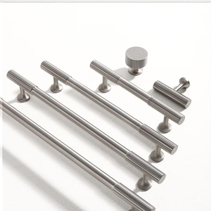 High Quality <b>Brass</b> Knurled Door Handles for Kitchen Cabinet Wardrobe <b>Drawer</b> & Dresser-Durable & Easy Installation - Product Image 3