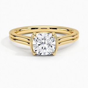 Bague de fiançailles élégante en or, style diamant étincelant, cadeau romantique pour femme, idéal pour une demande en mariage - Product Image 4