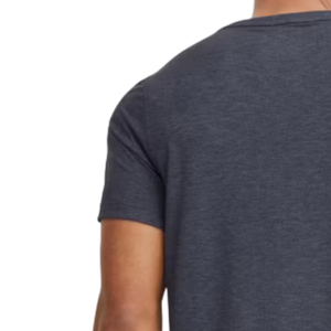 T-shirt uni pour homme à col rond et manches courtes, coupe classique, décontracté, 100 % coton, pour usage quotidien, fournisseur de vêtements en gros - Product Image 4