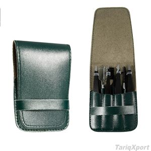 Juego de 7 Pinzas Profesionales para Cejas de Acero Inoxidable, Manicura y Pedicura, Ecológicas, Ligeras, con Logotipo Personalizado para Herramientas de Cabello y Barba - Product Image 3