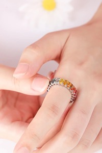 925 Sterling <b>Silver</b> Vintage Floral <b>Ring</b> Handmade Bohemian Fashion Jewelry for Women - Product Image 4