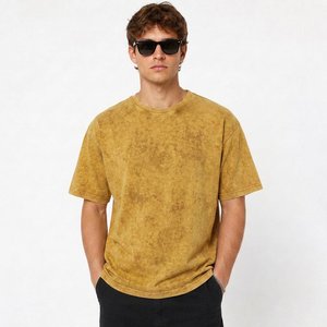 Custom printed oversized mens <b>tshirt</b> Low MOQ for US Streetwear Brands with custom logo and boxy <b>tshirt</b> - Product Image 1
