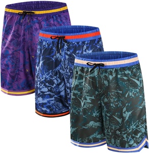 2026 High Quality Wholesale Summer Men Polyester/Cotton Jogger Shorts Pockets Mesh Running Breathable Quick Dry Shorts - Product Image 1