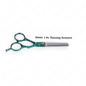 Ciseaux à effiler les cheveux en acier inoxydable de qualité supérieure, lame de rasoir, ciseaux de barbier pour usage professionnel en salon - Product Image 2