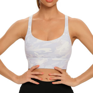 Latest Style Low MOQ Women Sports Bra Factory Direct Sale High Quality High Support Eco-Friendly Breathable Front - Product Image 5