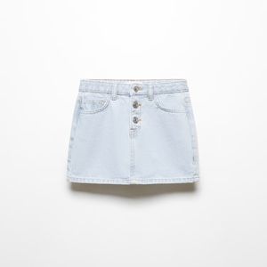 กระโปรงยีนส์เด็กผู้หญิงแฟชั่นปรับแต่งได้ คุณภาพสูง สวมใส่สบายๆ ในฤดูร้อน กระโปรงสั้นเด็กผู้หญิง - Product Image 5