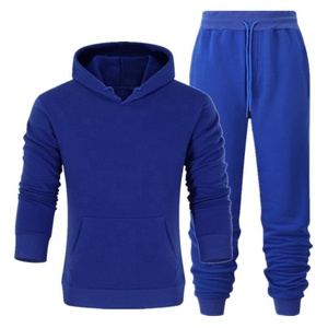 Homme Men's Melegito Sportswear Sweatsuit Set Spordidress Plain Hoodie & Pants Blank Casual Trenerka Tracksuit - Product Image 6