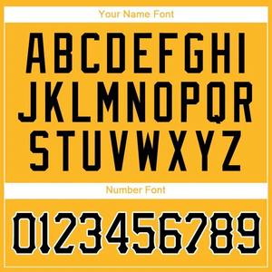 Camiseta de Béisbol Personalizada en Dorado, Negro y Blanco, Transpirable, de Poliéster, con Botones, Uniforme de Equipo, Sublimación, Camisa Deportiva de Béisbol - Product Image 4