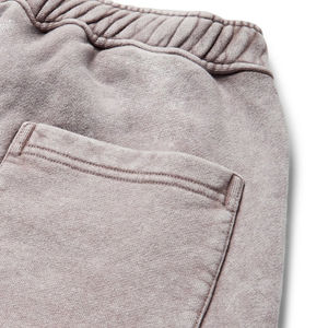 Pantalones Cortos de Felpa para Hombre, Estilo Vintage, Lavado Ácido, Secado Rápido, Talla 6XL, Estampado, Estilo Urbano, Efecto Desgastado, Borde Cortado, Tejido Terry - Product Image 5