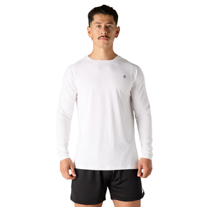 Camiseta Deportiva de Manga Larga para Hombre, para Gimnasio, Entrenamiento, Fitness, Elástica, Suministro al por Mayor OEM - Product Image 1