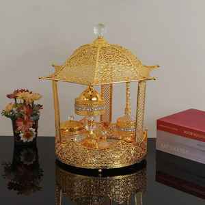 Quemador de incienso de lujo de mármol, Mabkhara, quemador de incienso Oud, soporte para incienso árabe, decoración islámica para el hogar, regalo. - Product Image 6