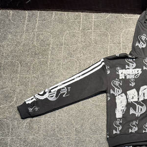 Survêtement Homme Léger et Respirant Coupe Slim Tendance Streetwear Imprimé Sérigraphie Nouvelle Collection Évasé Vente Chaude - Product Image 6