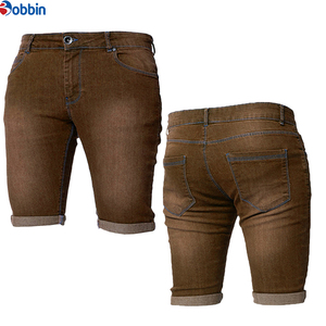 Shorts en jean pour homme, style décontracté vintage, respirant, séchage rapide, écologique, mode estivale pour l'extérieur, 100% coton - Product Image 4