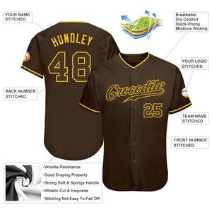 Camiseta de Softbol de Diseño Personalizado, Completamente Cosida con Botones, Ropa de Equipo, Camiseta de Béisbol Deportiva Personalizada - Product Image 5