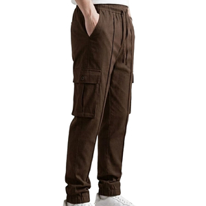 Pantalones Cargo Premium para Hombre, Diseño Personalizado, Bolsillos Funcionales, Pantalones Casuales al por Mayor, Fabricante de Ropa con Marca Privada OEM ODM - Product Image 5