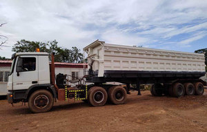 Remolque de Volteo Trasero Hidráulico Industrial para Camiones, Transporte de Carga Pesada al por Mayor - Product Image 4