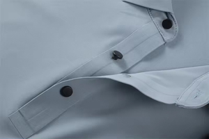 Polo homme décontracté de haute qualité, couleur unie, logo personnalisé, tissu épais, respirant - Product Image 4