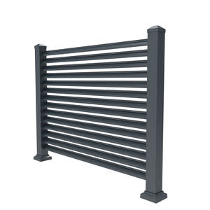 แผงรั้วอะลูมิเนียมตัดด้วยเครื่อง CNC ซีรีส์ 6000 ผลิตจากโรงงานในเวียดนาม พร้อมเคลือบสีฝุ่น - Product Image 5