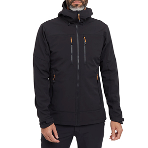 Veste softshell pour homme, élégante, personnalisable, décontractée, hiver, col montant, fermeture éclair, respirante, écologique, en vente, nouvelle arrivée - Product Image 3